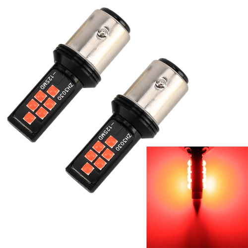 2 PCS 1157 DC9-16V / 3.5W Car Auto Brake Lights 12LEDs SMD-ZH3030 Lamps, with Constant Current - HoMEdemic™ 