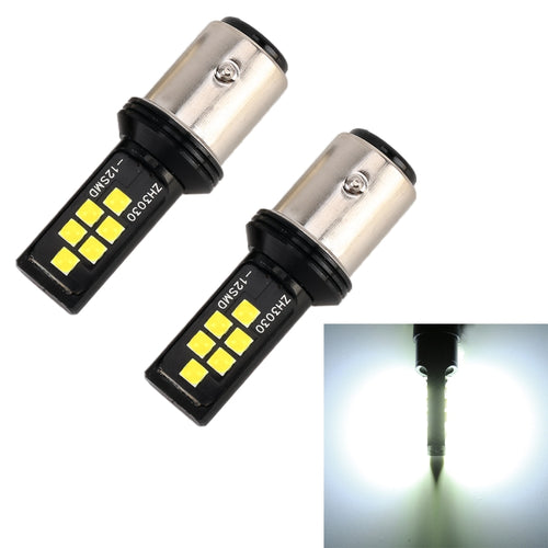 2 PCS 1157 DC9-16V / 3.5W Car Auto Brake Lights 12LEDs SMD-ZH3030 Lamps, with Constant Current - HoMEdemic™ 