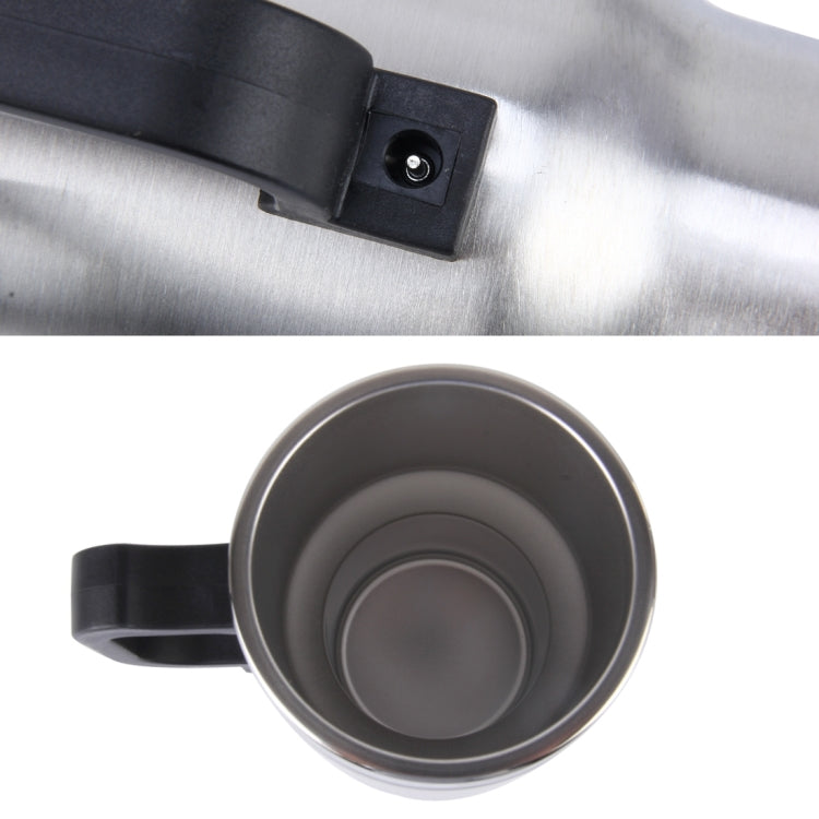 Stainless Steel Electric Smart Mug 12V Car Electric Kettle Heated Mug Car Coffee Cup With Charger Cigarette Lighter Heating Cup Kettle Vacuum Insulated Water Heater Mug, Smart Mug - HoMEdemic™ 
