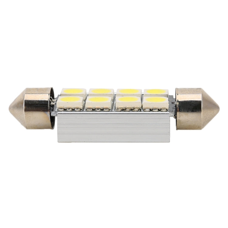 10 PCS 41mm DC12V / 2W / 7000K / 80LM 8LEDs SMD-5050 Car Reading Lamp, 41mm, 8LEDs SMD-5050 - HoMEdemic™ 