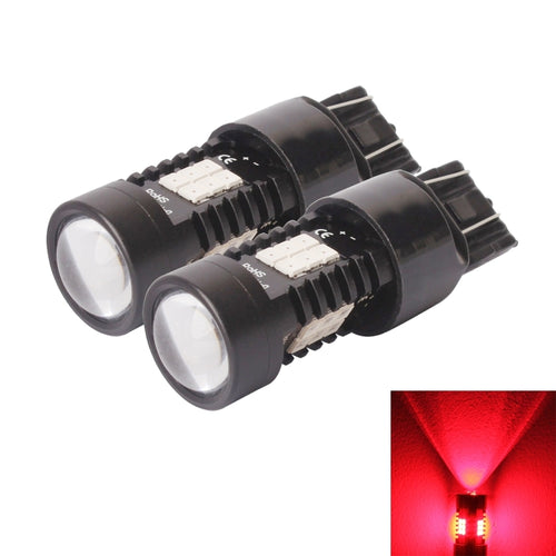 2 PCS 7443-T20-2835 10.5W 21 LEDs LED Car Brake Light DC 12~24V - HoMEdemic™ 