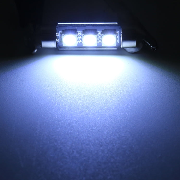 10 PCS 31mm DC12V / 1.7W / 7000K / 70LM 2LEDs SMD-5050 Car Reading Lamp, 31mm, 2LEDs SMD-5050 - HoMEdemic™ 