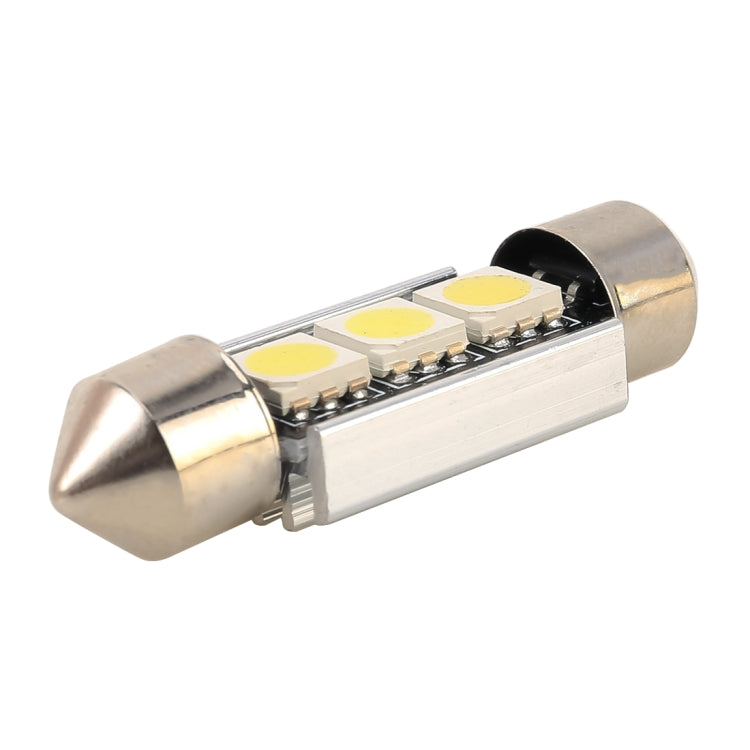 10 PCS 36mm DC12V / 1.7W / 7000K / 70LM 3LEDs SMD-5050 Car Reading Lamp, 36mm, 3LEDs SMD-5050 - HoMEdemic™ 