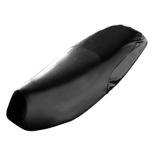 Waterproof Motorcycle Black Leather Seat Cover Prevent Bask In Seat Scooter Cushion Protect, Size: XL, Length: 61-65cm; Width: 27-38cm, Length: 61-65cm; Width: 27-38cm - HoMEdemic™ 