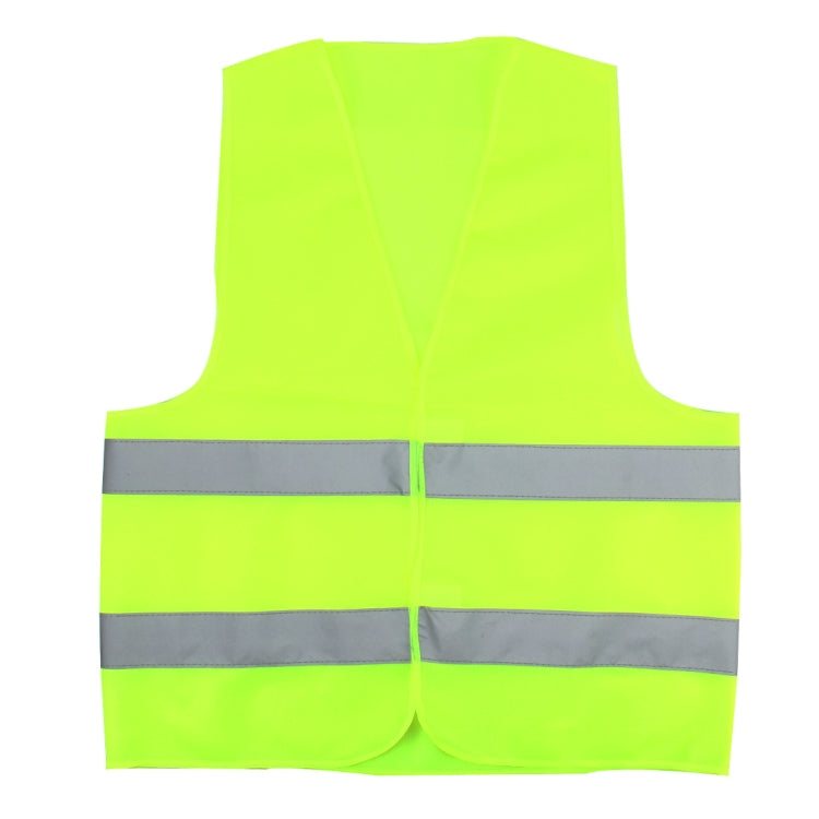 XL Reflective Fluorescent Vest Safty Cloth Driving School Construction Traffic Safty Warning Working Cloth, XL Vest