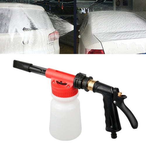 Portable Multi-functional Car Washer Water Gun Foam Pot Water Sprayer, Random Color Delivery - HoMEdemic™ 