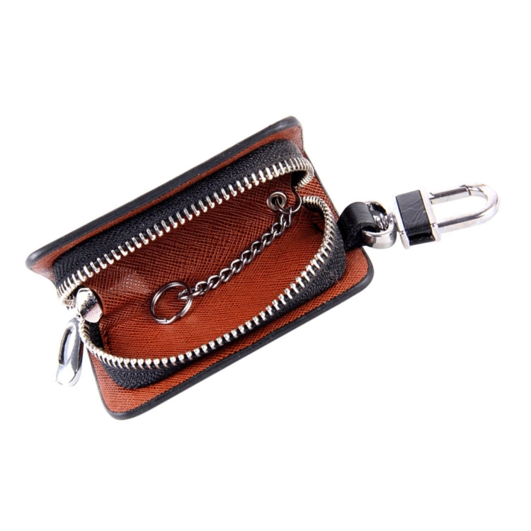 Universal Leather Roots Texture Waist Hanging Zipper Wallets Key Holder Bag (No Include Key) - HoMEdemic™ 