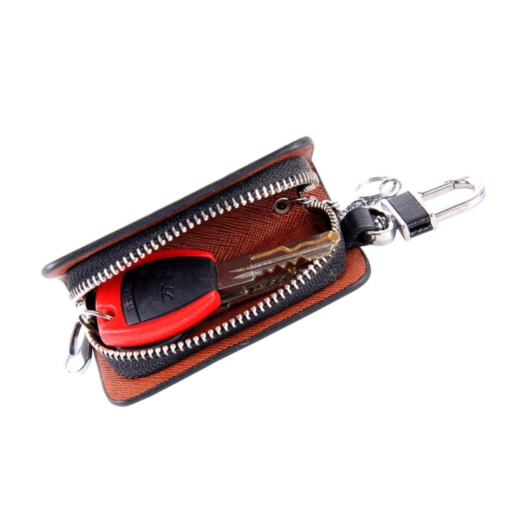 Universal Leather Roots Texture Waist Hanging Zipper Wallets Key Holder Bag (No Include Key) - HoMEdemic™ 