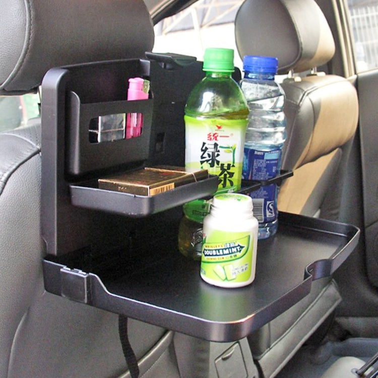 SHUNWEI SD-1503 Vehicle Multi-function Foldable Tray Back Seat Table Drink Food Cup Holder Travel Dining Tray Organzier, SD-1503 - HoMEdemic™ 