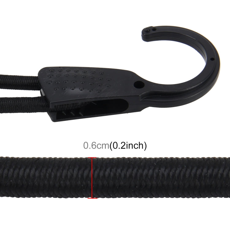 Reusable Car Fastening Rope Car Adjustable Elastic Rope Trunk Storage Hooks Strap Fastening Vehicle Fastening Rope, Length: 1.5m - HoMEdemic™ 