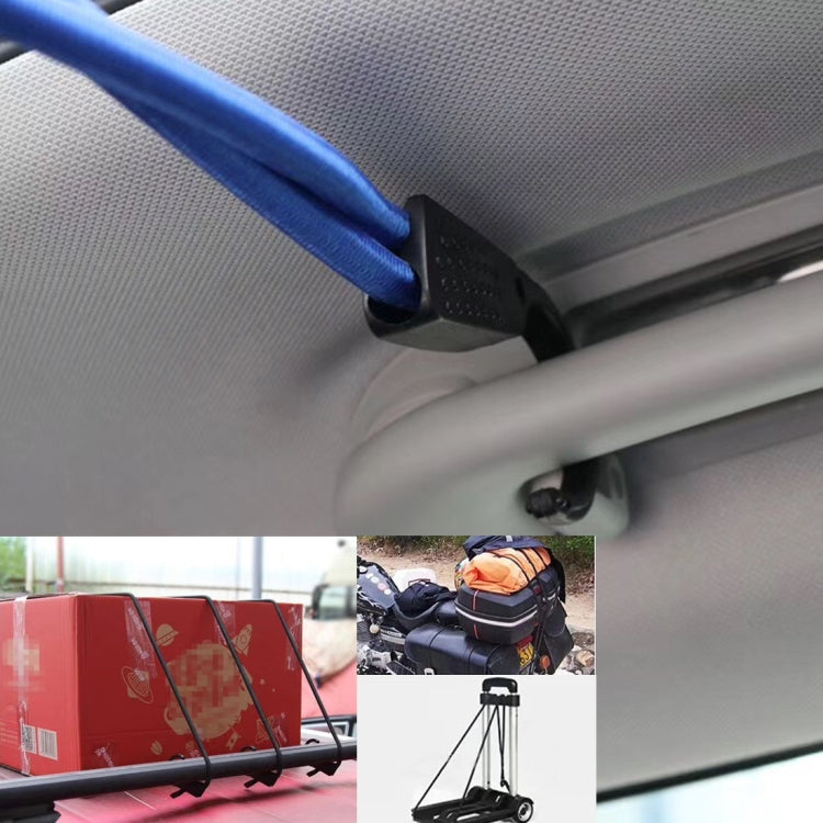 Reusable Car Fastening Rope Car Adjustable Elastic Rope Trunk Storage Hooks Strap Fastening Vehicle Fastening Rope, Length: 1.5m - HoMEdemic™ 