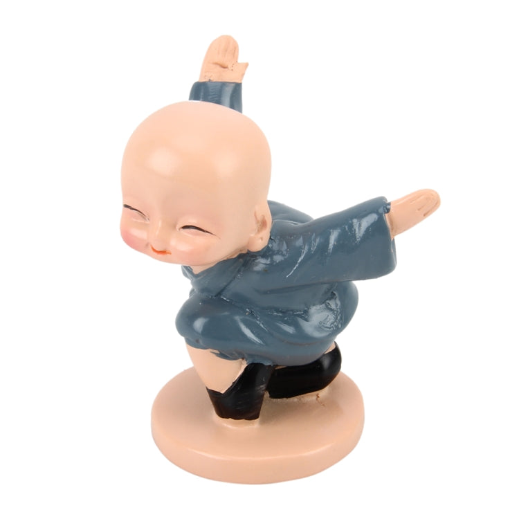 4 PCS/Lot Cute Automotive Interiors Little Monk Ornaments Resin Cute Chinese Kung Fu Monk Car Home Decoration Ornaments Miniatures Crafts, Little Monk Ornaments - HoMEdemic™ 