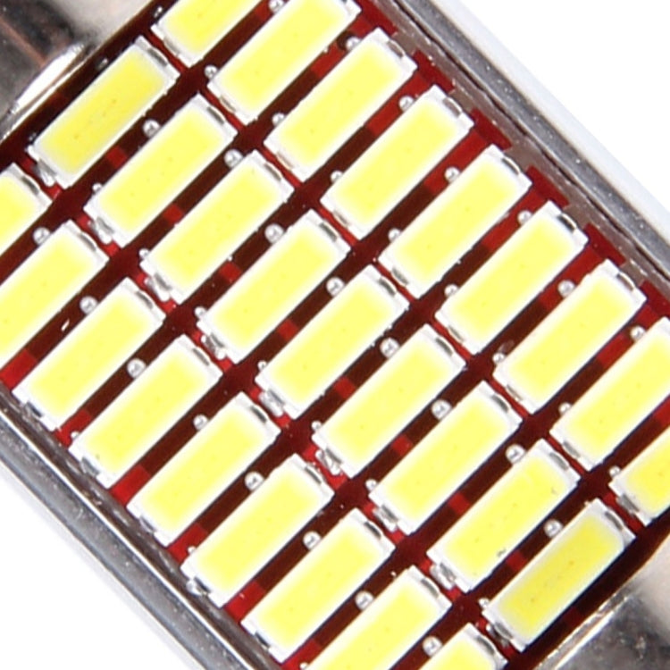 2 PCS DC 12V 6W 36MM Bicuspid Car Door Lamps Registration Mark light Dashboard Dome Door Lights LED Reading Lamp with 27 LED SMD 3014 Lights White, 36MM - HoMEdemic™ 
