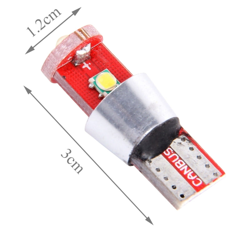2 PCS T10 800 LM 6000K 10W CREE 3 LED White Light Clearance Light.DC 12V., 2 PCS T10 800 LM - HoMEdemic™ 