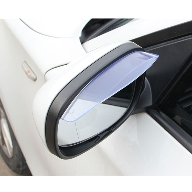 1 Pair Car Rearview Mirror Rain Blades Car Back Mirror Eyebrow Rain Cover Car Rearview Mirror Eyebrow Covers Flexible Protection Rainproof Decoration Accessories, 3R-2101 - HoMEdemic™ 