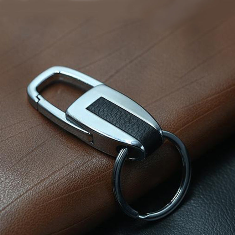 Single Ring Metal Leather Key Chain Metal Car Key Ring Multi-functional Tool Key Holder Key Chains Rings Holder For Car Key Rings, Single Ring - HoMEdemic™ 