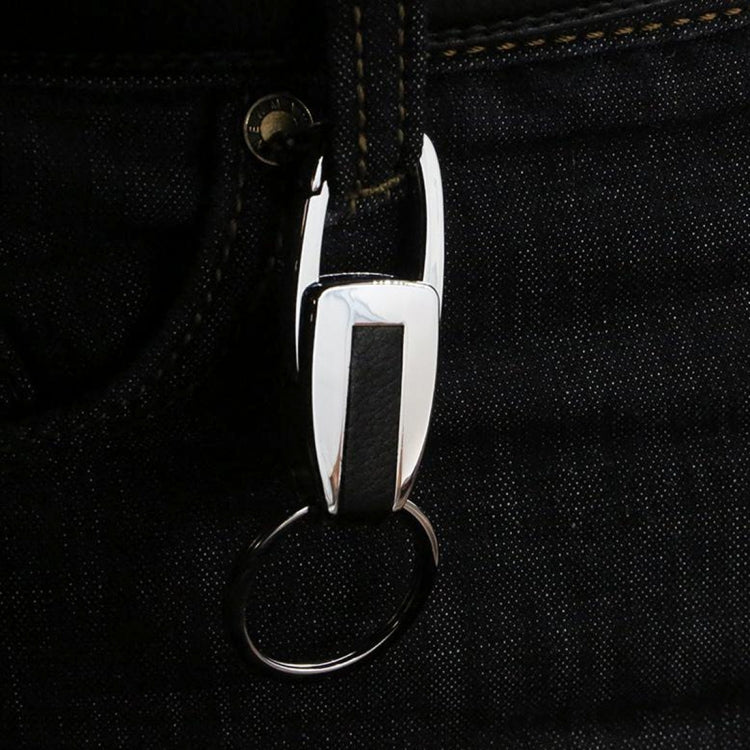 Single Ring Metal Leather Key Chain Metal Car Key Ring Multi-functional Tool Key Holder Key Chains Rings Holder For Car Key Rings, Single Ring - HoMEdemic™ 