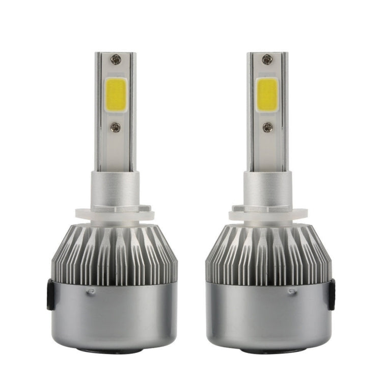 2pcs 880/881 18W 1800LM 6000K Waterproof IP68 Car Auto LED Headlight with 2 COB LED Lamps, DC 9-36V, 880/881 - HoMEdemic™ 