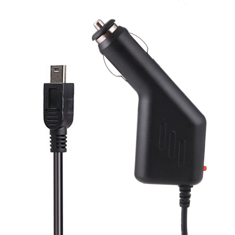 Universal Mini USB Charger Adapter For Car DVR Camera GPS Navigation Input 10V - 48V Ouput 5V 1.5A,  Cable Length: 3.5m, Mini USB Cable Length: 3.5m - HoMEdemic™ 