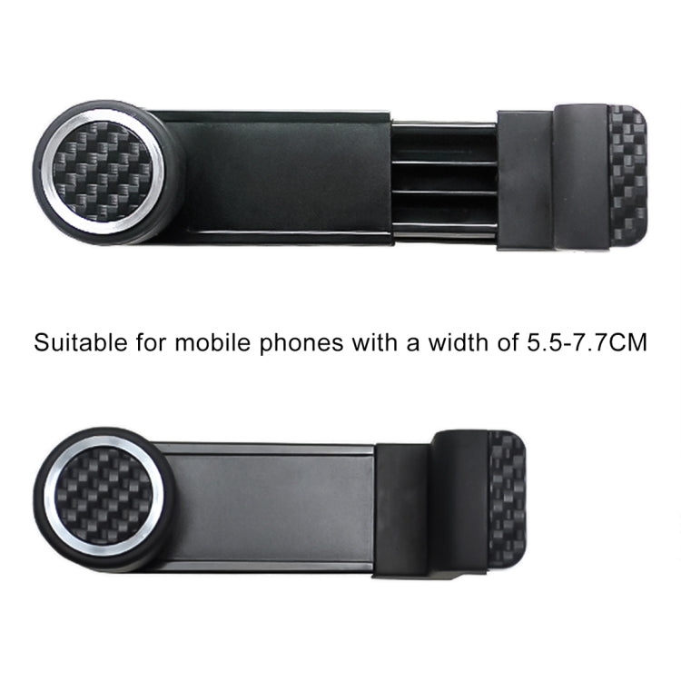 3R-1008 Universal Car Simple Style Mount Bracket Phone Holder for 55-77mm Mobile Phone - HoMEdemic™ 