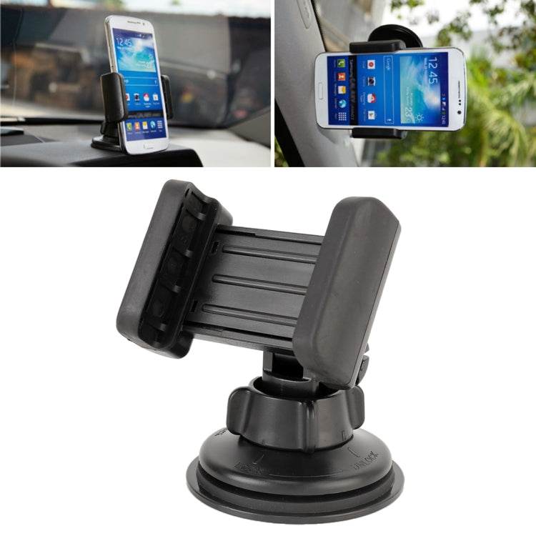 3R-1005 Universal Car Suction Cup Mount Bracket Phone Holder for 68-80mm Mobile Phone - HoMEdemic™ 