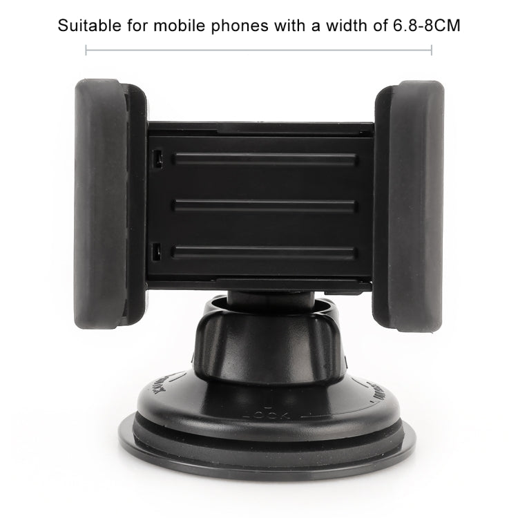 3R-1005 Universal Car Suction Cup Mount Bracket Phone Holder for 68-80mm Mobile Phone - HoMEdemic™ 
