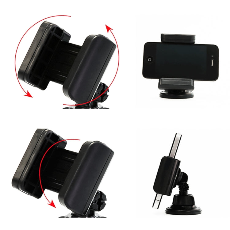 3R-1005 Universal Car Suction Cup Mount Bracket Phone Holder for 68-80mm Mobile Phone - HoMEdemic™ 