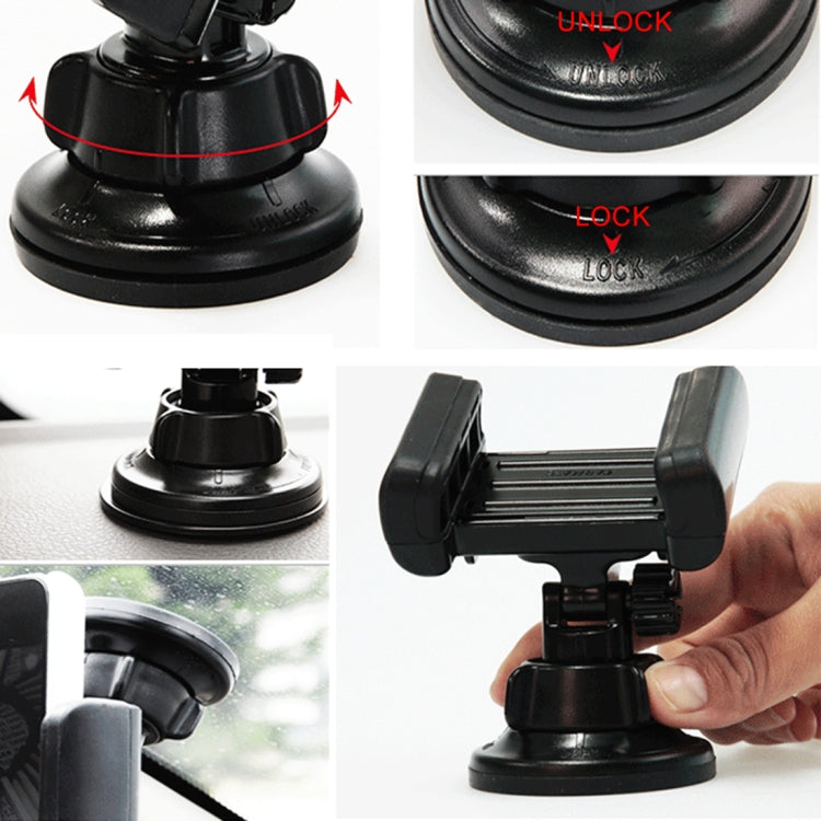 3R-1005 Universal Car Suction Cup Mount Bracket Phone Holder for 68-80mm Mobile Phone - HoMEdemic™ 