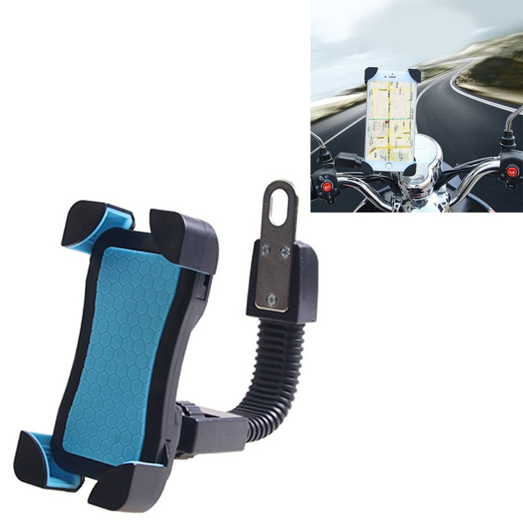 Universal 360 Degrees Free Rotation ABS Motorcycle Phone Bracket Mountain Bike Navigation Bracket GPS/Mobile Holder for 3.5-6.5 inch Mobile Phone - HoMEdemic™ 