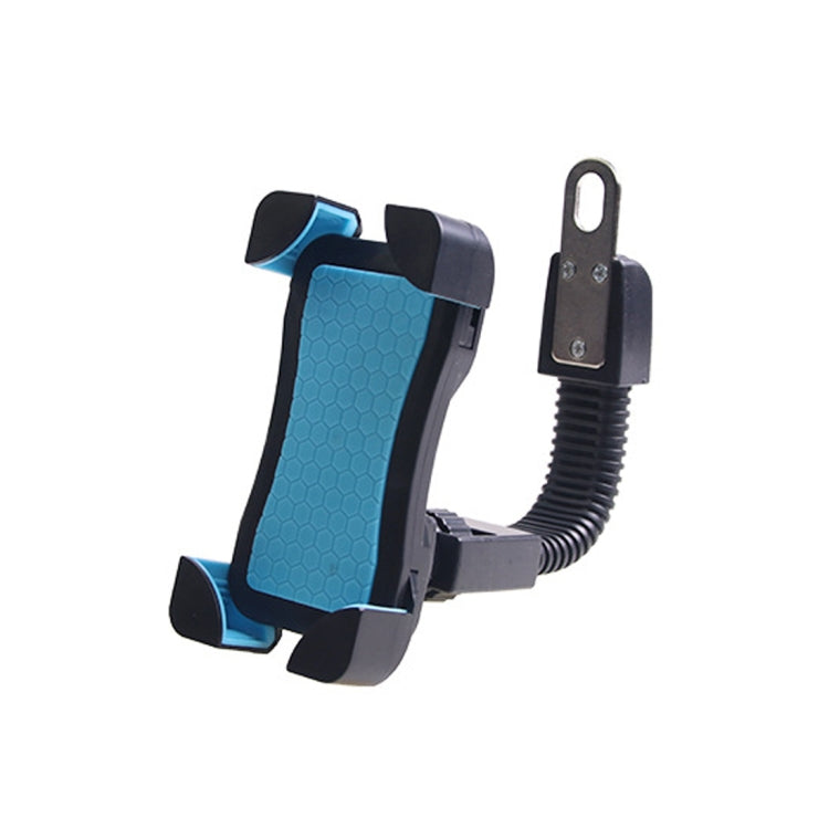Universal 360 Degrees Free Rotation ABS Motorcycle Phone Bracket Mountain Bike Navigation Bracket GPS/Mobile Holder for 3.5-6.5 inch Mobile Phone - HoMEdemic™ 