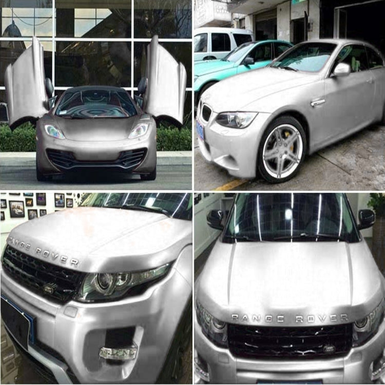 1.52 * 0.5m Waterproof PVC Wire Drawing Brushed Chrome Vinyl Wrap Car Sticker Automobile Ice Film Stickers Car Styling Matte Brushed Car Wrap Vinyl Film, CMS3354, CMS3354D, CMS3354E, CMS3354G, CMS3354J, CMS3354M, CMS3354R, CMS3354S, CMS3354TB, CMS3354TT
