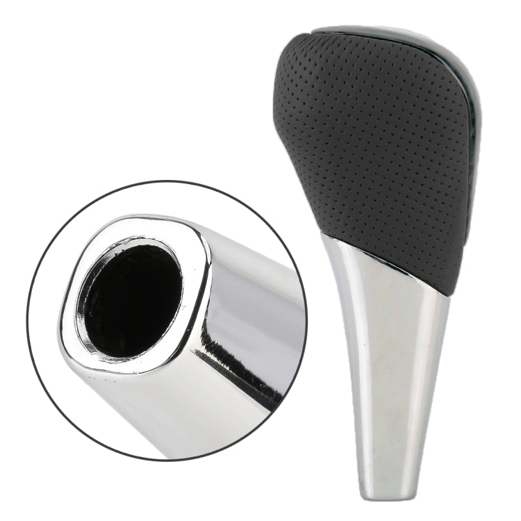 Universal High Carbon Fiber Texture Leather Hole Pattern Car Gear Shift Knob Modified Shifter Lever Knob, CMS3610A, CMS3610B, CMS3610C, CMS3610D