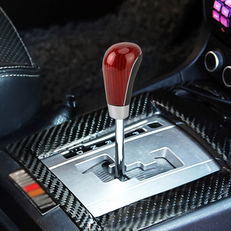Universal Carbon Fiber Texture Leather Hole Pattern Car Gear Shift Knob Modified Shifter Lever Knob, CMS3611A, CMS3611B, CMS3611C, CMS3611D, CMS3611E, CMS3611F, CMS3611G, CMS3611H, CMS3611J