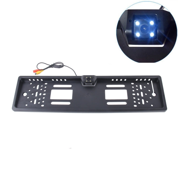 JX-9488 720×540 Effective Pixel NTSC 60HZ CMOS II Universal Waterproof Car Rear View Backup Camera With 2W 80LM 5000K White Light 4LED Lamp, DC 12V, Wire Length: 4m, with LED - HoMEdemic™ 