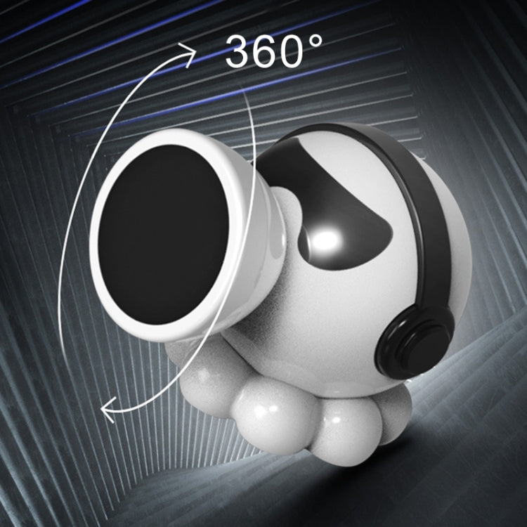 Car Octopus Shape Magnetic Mobile Phone Holder, Octopus Shape(White)
