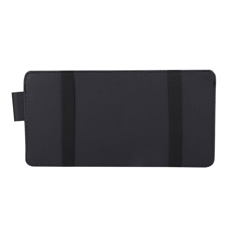 Universal Car Sun Visor Board Paper Tissue Box CD Storage Case Holder Card Bag Organizer, without Zipper  (Black), without Zipper (Yellow) - HoMEdemic™ 