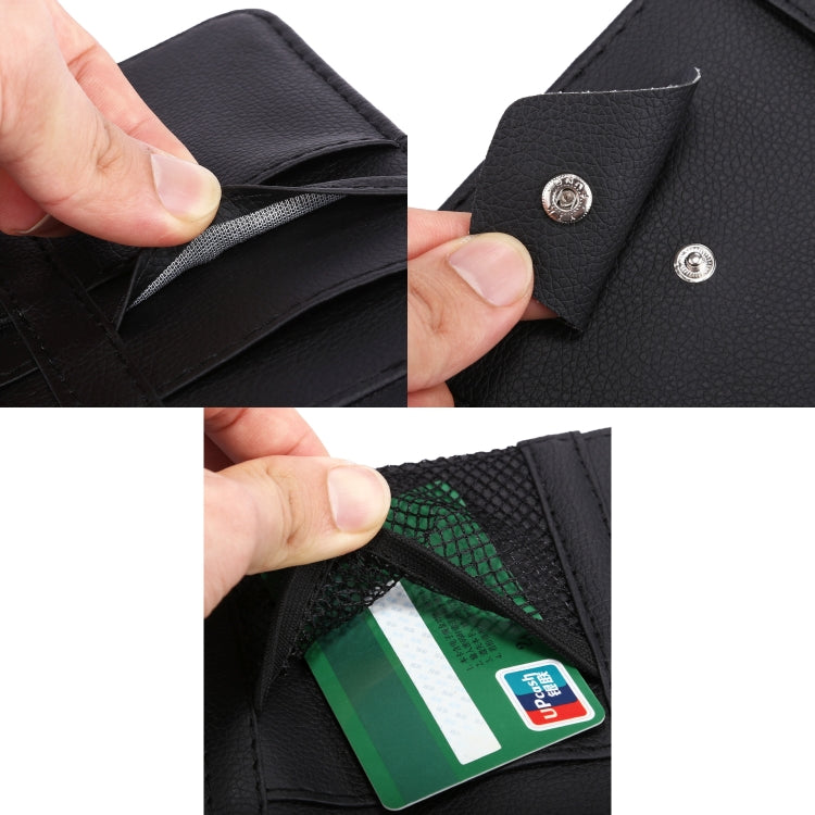 Universal Car Sun Visor Board Paper Tissue Box CD Storage Case Holder Card Bag Organizer, without Zipper  (Black), without Zipper (Yellow) - HoMEdemic™ 