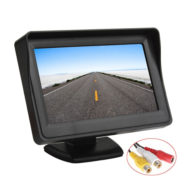 PZ-703 4.3 inch TFT LCD Car Rearview Monitor with Stand and Sun Shade, PZ-703 - HoMEdemic™ 