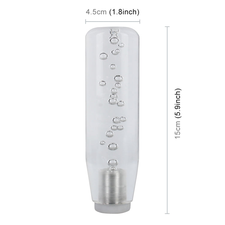 Universal Car Truck Transparent Bubble Colors LED Light Shift Knob Gear Lever Shifter, Length: 15cm, Length: 15cm - HoMEdemic™ 