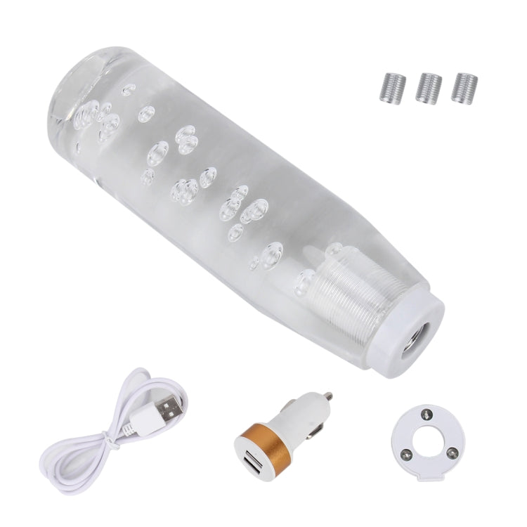 Universal Car Truck Transparent Bubble Colors LED Light Shift Knob Gear Lever Shifter, Length: 15cm, Length: 15cm - HoMEdemic™ 