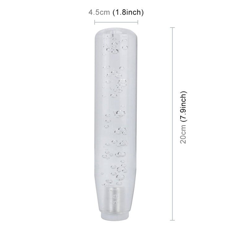 Universal Car Truck Transparent Bubble Colors LED Light Shift Knob Gear Lever Shifter, Length: 20cm, Length: 20cm - HoMEdemic™ 