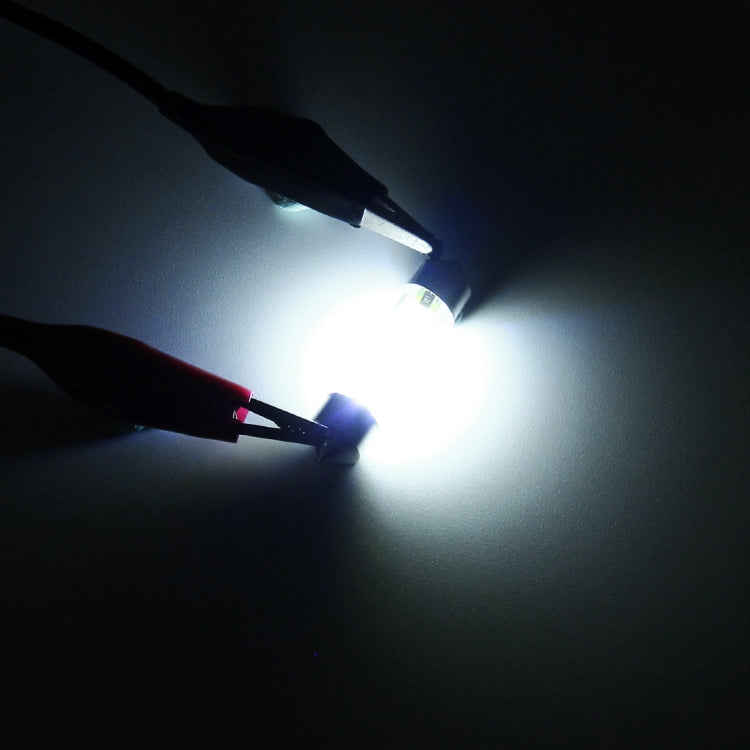10 PCS 36mm 1W 6000K White Light Car Dome Lamp License LED Reading Light, DC 12V, 36mm - HoMEdemic™ 