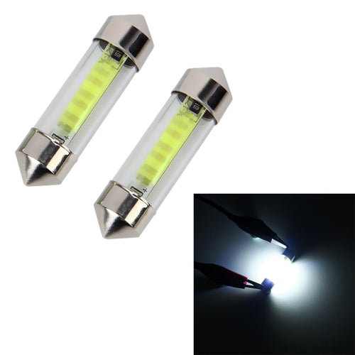 10 PCS 36mm 1W 6000K White Light Car Dome Lamp License LED Reading Light, DC 12V - HoMEdemic™ 