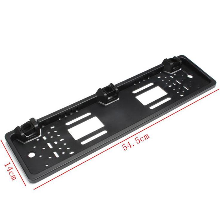PZ600-L Europe Car License Plate Frame Rear View Camera Visual Rear View Parking System with 2 Reversing Radar Detector, with 2 Reversing Radar Detector - HoMEdemic™ 