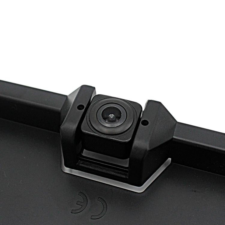 PZ600-L Europe Car License Plate Frame Rear View Camera Visual Rear View Parking System with 2 Reversing Radar Detector, with 2 Reversing Radar Detector - HoMEdemic™ 