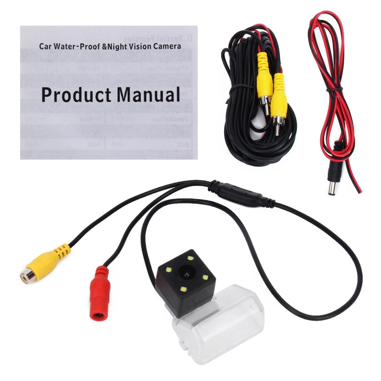 656×492 Effective Pixel  NTSC 60HZ CMOS II Waterproof Car Rear View Backup Camera With 4 LED Lamps for 2005-2013 Version Mazda 6, Mazda 6 - HoMEdemic™ 