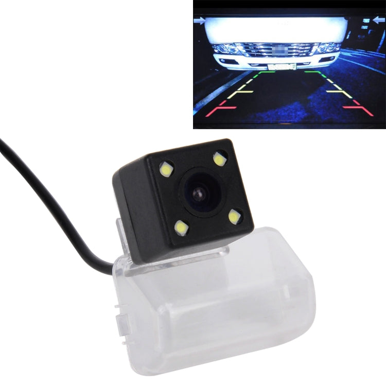 656×492 Effective Pixel  NTSC 60HZ CMOS II Waterproof Car Rear View Backup Camera With 4 LED Lamps for 2005-2013 Version Mazda 6, Mazda 6 - HoMEdemic™ 