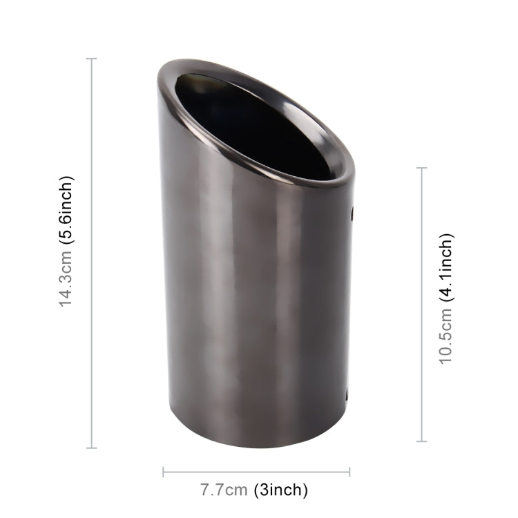 Car Styling Stainless Steel Exhaust Tail Muffler Tip Pipe for VW Volkswagen 1.2T Swept Volume, 1.2T