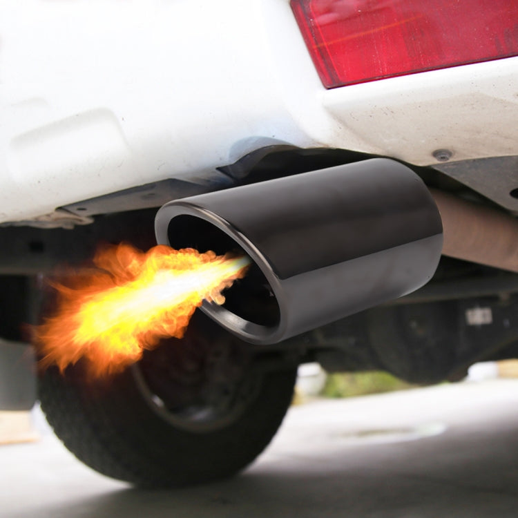 Car Styling Stainless Steel Exhaust Tail Muffler Tip Pipe for VW Volkswagen 1.2T Swept Volume, 1.2T