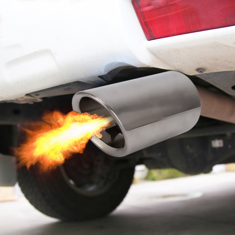 Car Styling Stainless Steel Exhaust Tail Muffler Tip Pipe for VW Volkswagen 1.6T Swept Volume, 1.6T - HoMEdemic™ 